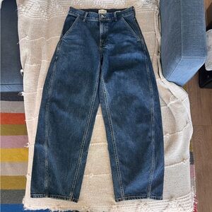 Everlane - The Way-High Twist Curve Jean - Indigo Rinse Size 28